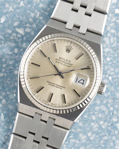 rolex oysterquartz datejust 17014|rolex oyster perpetual datejust 18k.